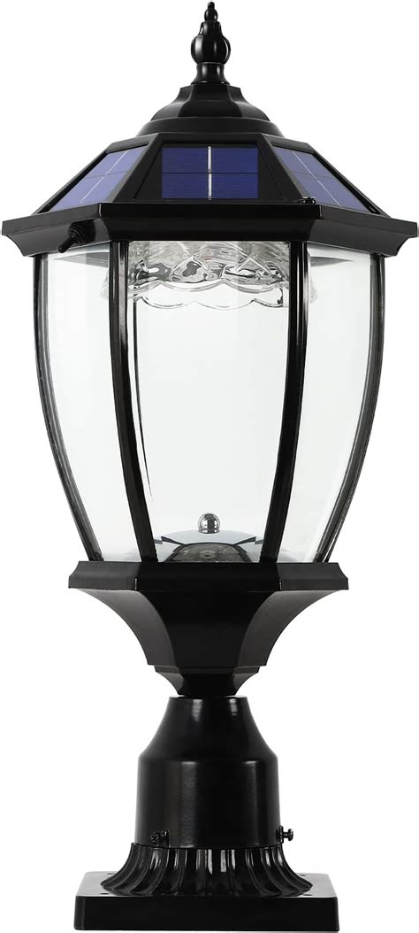 solar lights pillar|Amazon.com: Solar Pillar Light.